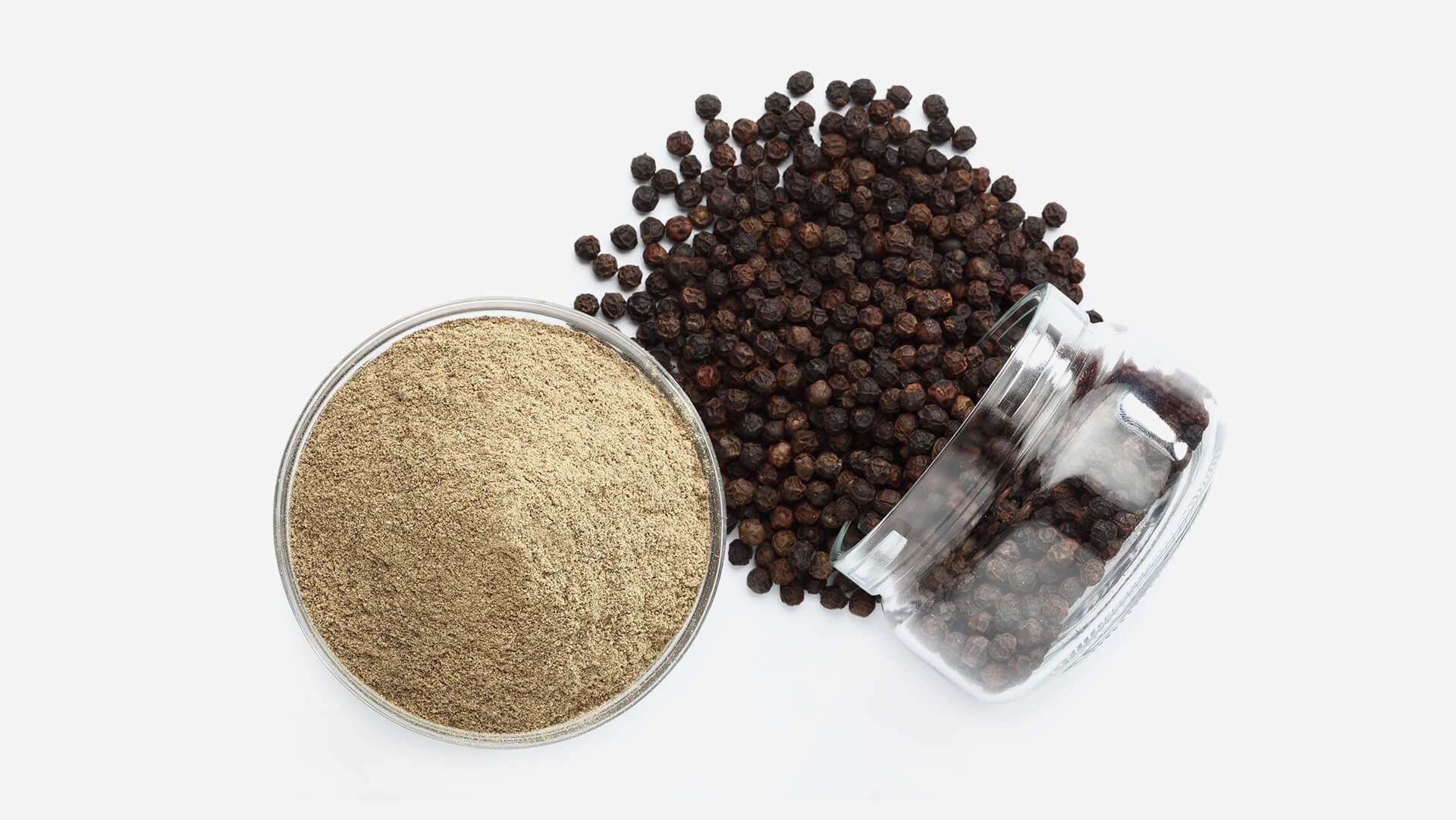 Black pepper powder